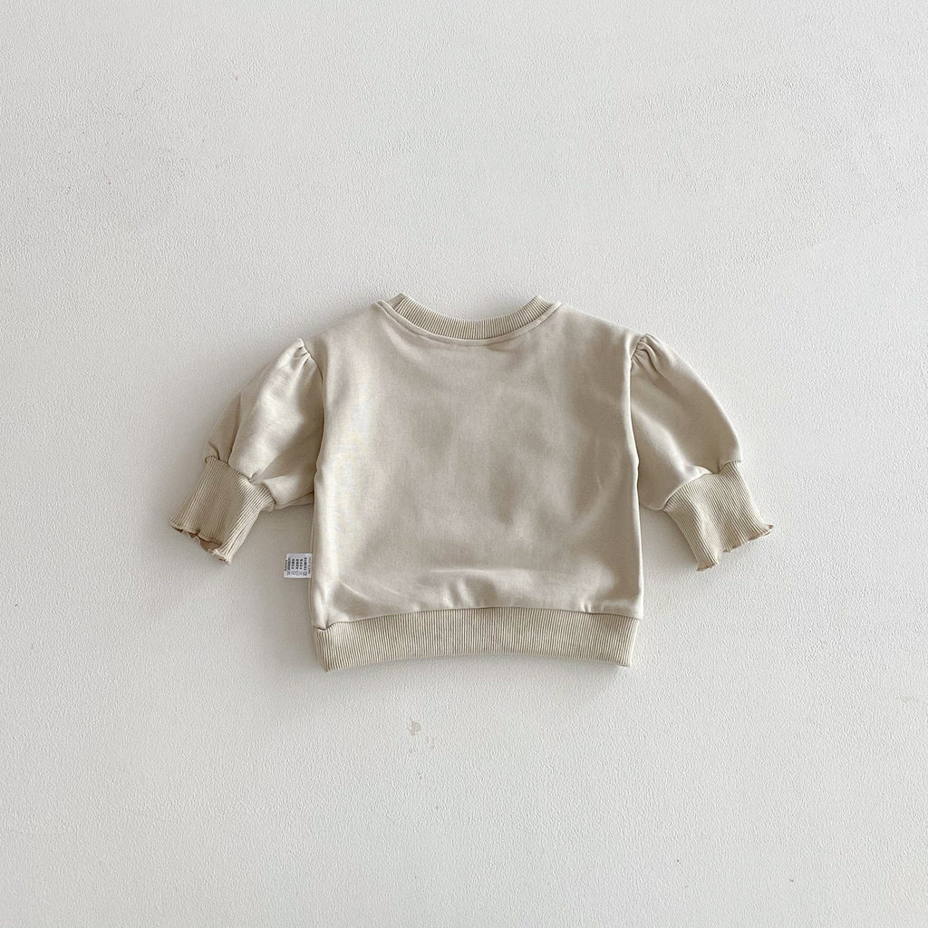 Autumn and Spring Arrival Baby Kids Girls Long Sleeves Hearts Pattern Top